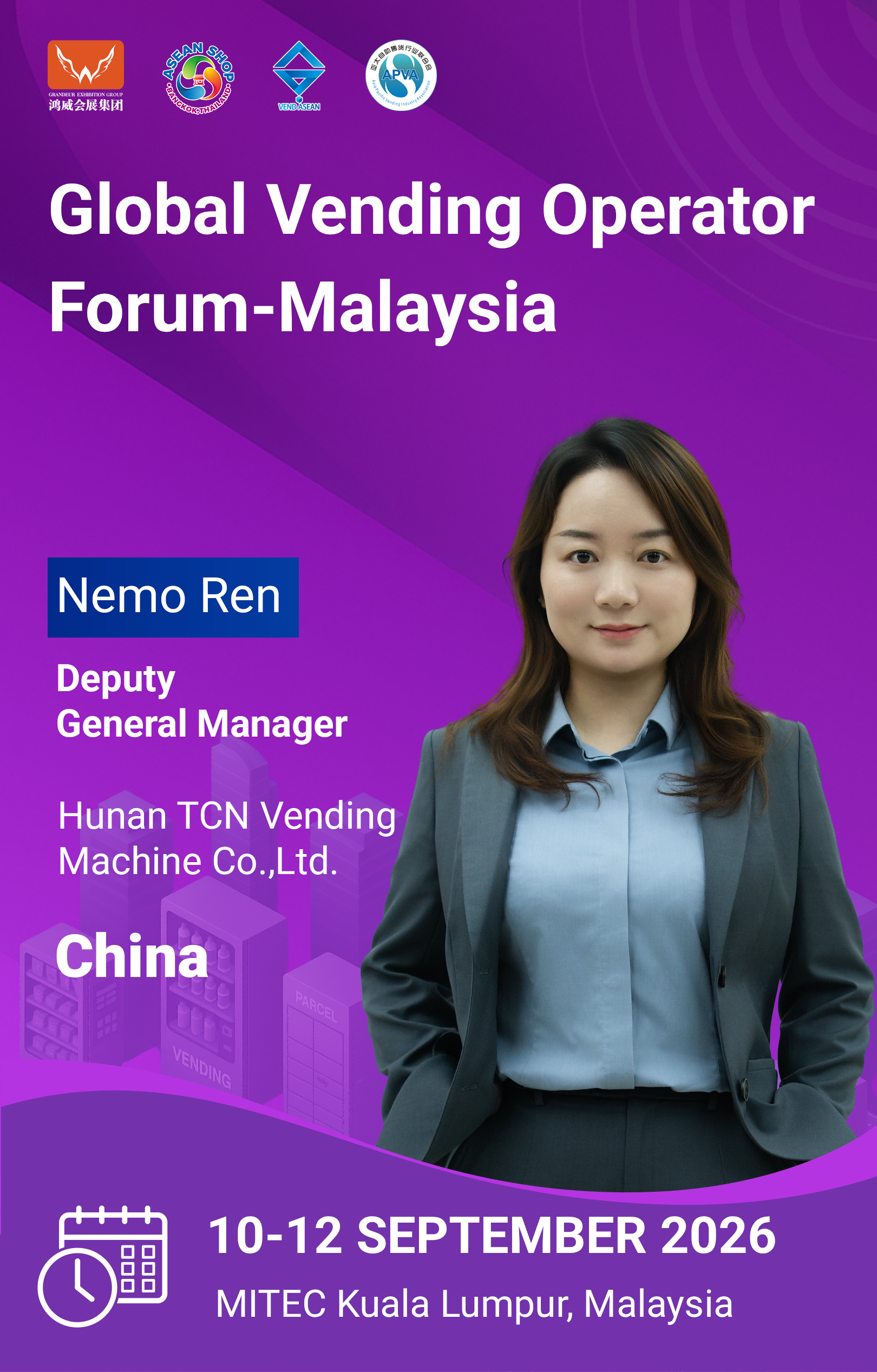 Welcome TCN to the Global Vending Operat